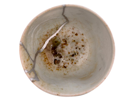 Cup kintsugi handmade Moychay, # 44000, ceramic, 150 ml.