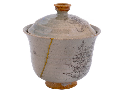 Gaiwan kintsugi handmade Moychay, # 44002, ceramic/hand painting, 135 ml.