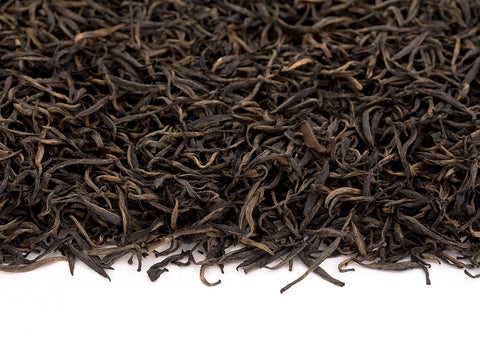 Zwarte Thee Jin Jun Mei Zao Chun, Chinese thee uit de provincie Fujian (Rode Thee), vroege lente oogst, 50g