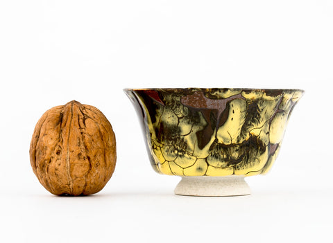 Beker # 30377, houtvuur/keramiek, 50 ml.