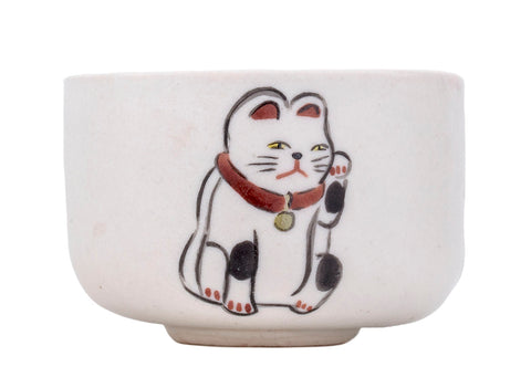 Beker Moychay 'Japans speelgoed. Maneki-neko' # 44487, keramiek/handschildering, 47 ml.