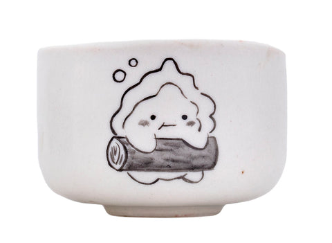Tasse Moychay « Basée sur les œuvres de H. Miyazaki. Calcifer » n° 44492, céramique/peinture à la main, 47 ml.