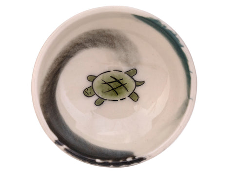 Beker Moychay 'Turtle 3' # 44506, keramiek/handschildering, 34 ml.