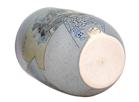 Cup yunomi handmade Moychay 'Love Song' # 44419, ceramic/hand painting, 140 ml.