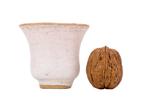 Tasse handgefertigt Moychay Nr. 44791, Holzbrand/Keramik/Handbemalung, 42 ml.