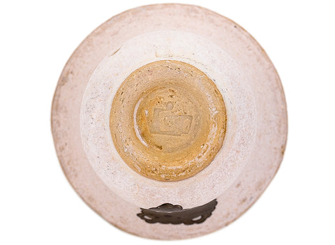 Tasse handgefertigt Moychay Nr. 44791, Holzbrand/Keramik/Handbemalung, 42 ml.