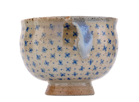 Cup handmade Moychay # 44788, wood firing/ceramic/hand painting, 140 ml.