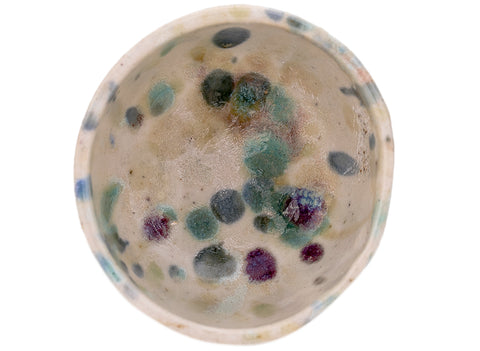 Tasse artisanale Moychay # 44626, cuisson au bois/céramique, 71 ml.