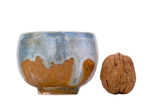 Beker handgemaakte Moychay # 44665, houtvuur/keramiek, 98 ml.