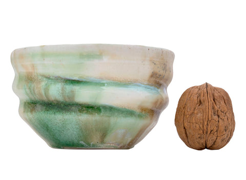 Tasse artisanale Moychay # 44613, cuisson au bois/céramique, 158 ml.