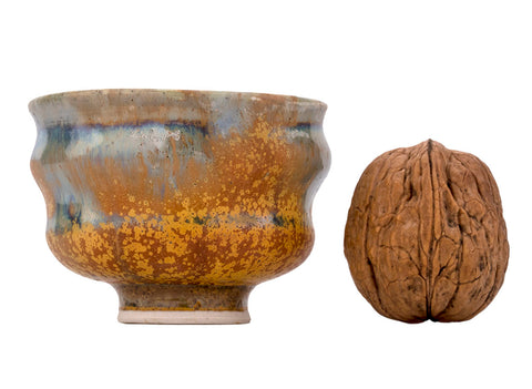 Tasse artisanale Moychay # 44645, cuisson au bois/céramique, 32 ml.