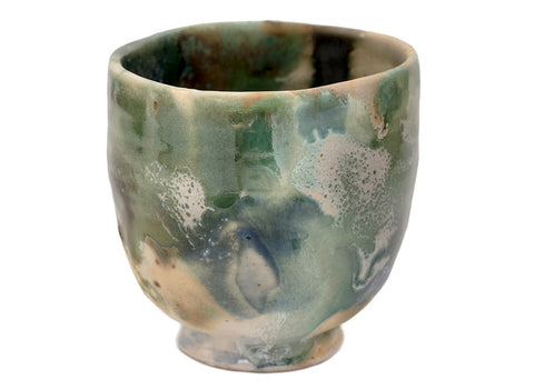 Beker handgemaakte Moychay # 44655, houtvuur/keramiek, 93 ml.