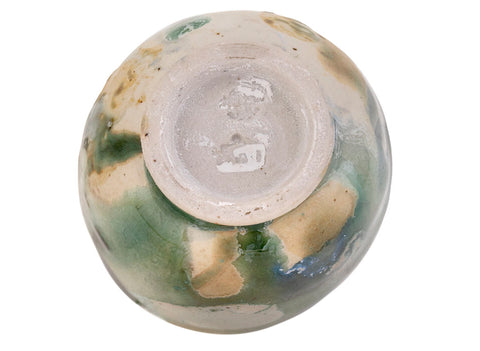 Beker handgemaakte Moychay # 44655, houtvuur/keramiek, 93 ml.