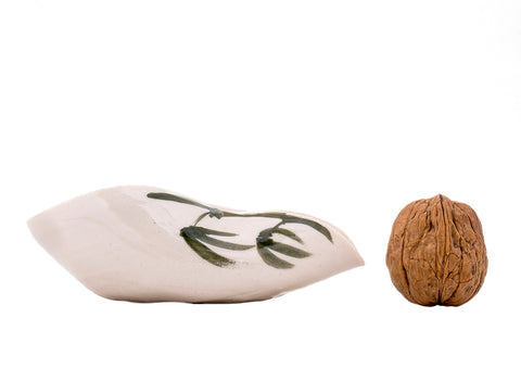 Theepresentatievat handgemaakt Moychay 'Bamboo' # 44540, keramiek/handschildering