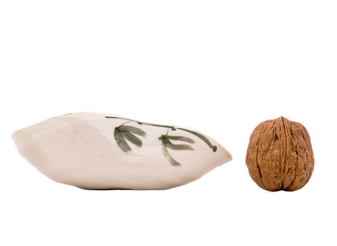 Vase de présentation de thé fait main Moychay 'Bamboo' # 44543, céramique/peinture à la main