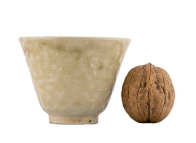 Cup # 35933 wood firing ceramic 64 ml