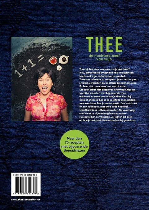 Boek "Thee, de nuchtere neef van wijn" (in het Nederlands)